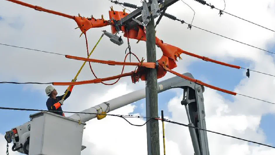 Trabajos en redes eléctricas